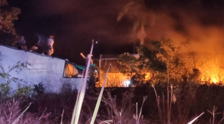 Incendio y protesta en albergue femenino en Naguanagua