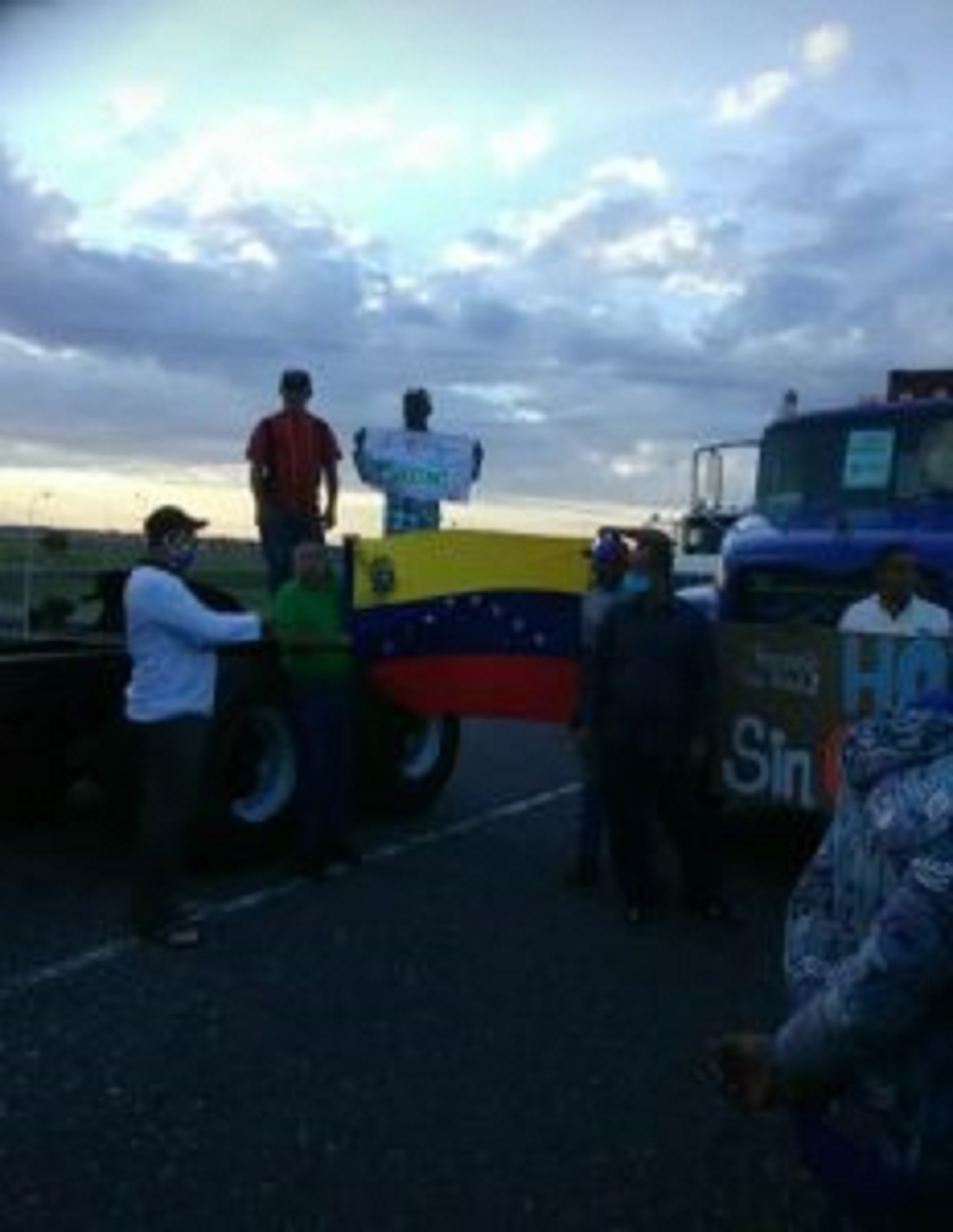 Transportistas de Puerto Cabello protestaron - Transportistas de Puerto Cabello protestaron
