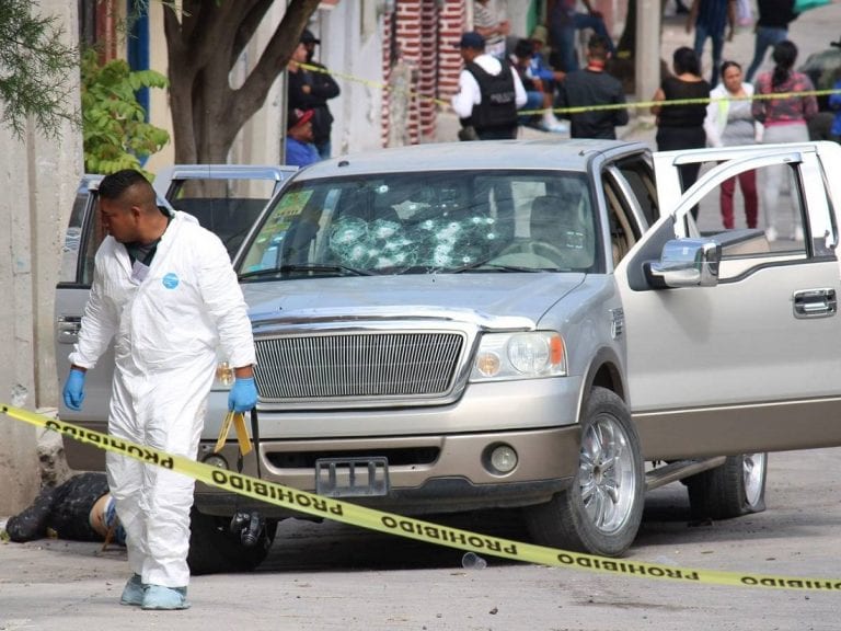 Una masacre en un funeral dejó nueve personas muertas en el centro de México