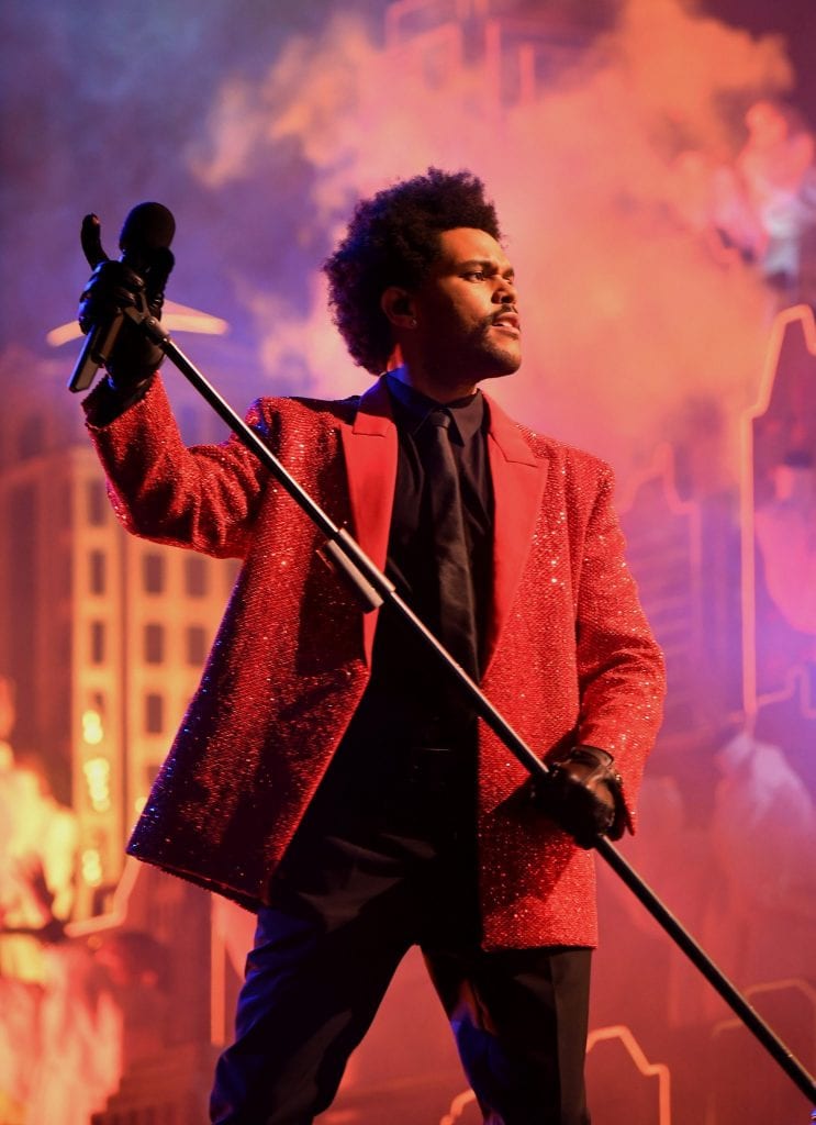 The Weeknd en el Super Bowl LV