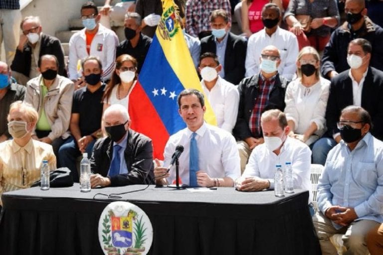 Juan Guaidó afirmó que es rutina reunirse con Noruega