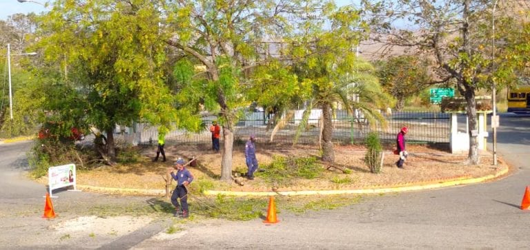 Alcaldía inició Plan de recuperación y mantenimiento en San Joaquín