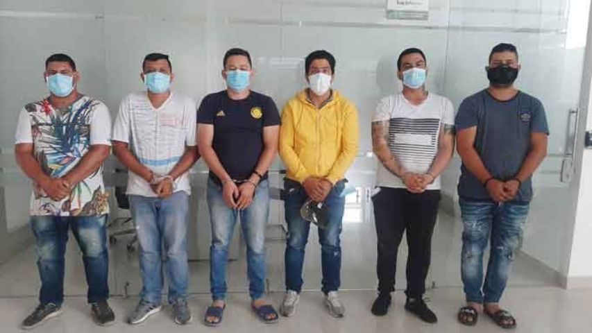 Seis integrantes de “Los Rastrojos” capturados - Seis integrantes de “Los Rastrojos” capturados