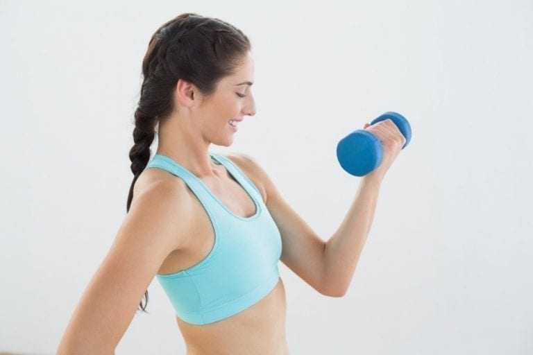 Cinco ejercicios para reducir la grasa y tonificar brazos