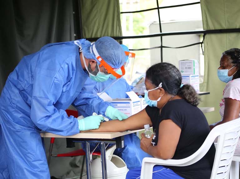 Reportan 489 nuevos contagios en Venezuela para un total de 135.603