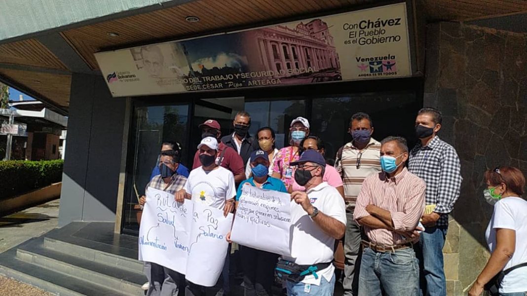 Enfermeros de Carabobo exigen mejores salarios