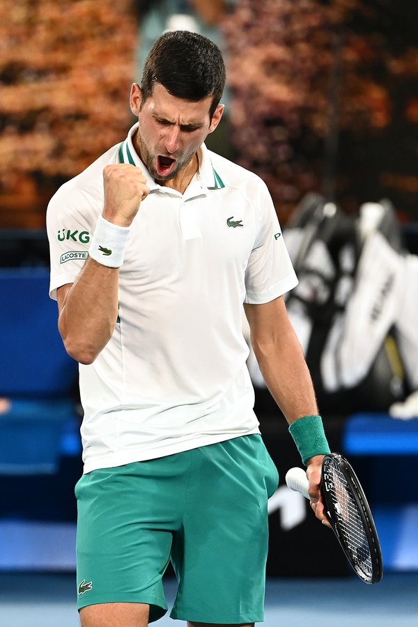 Djokovic llegó a su novena final