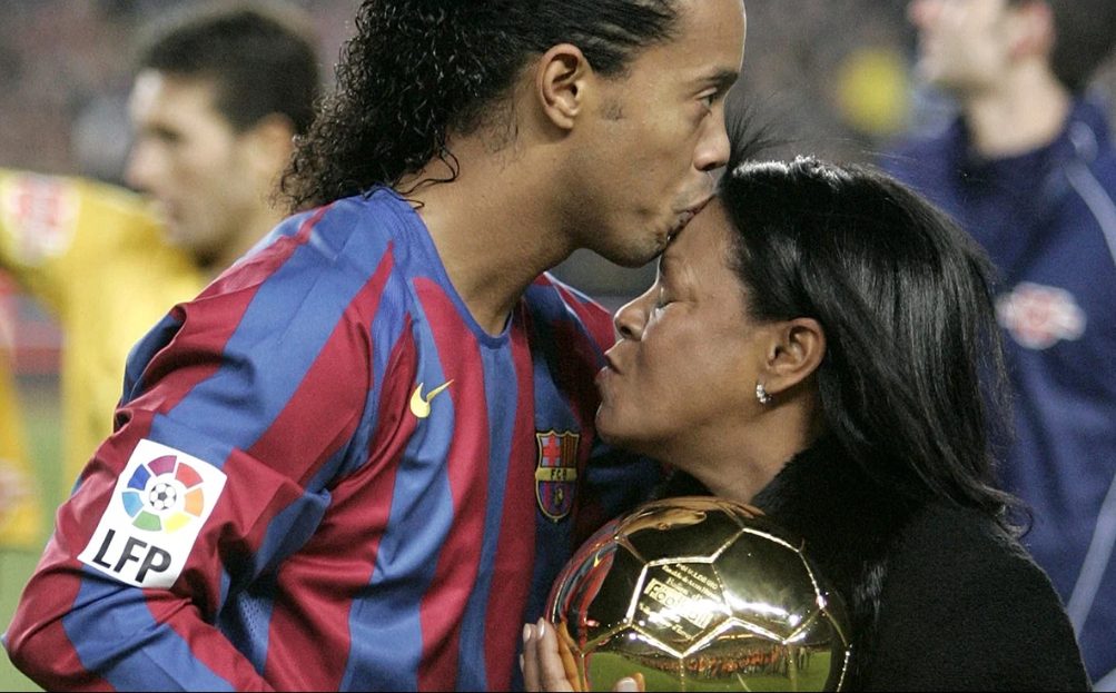 Falleció la mamá de Ronaldinho