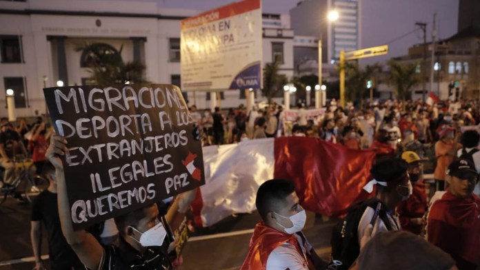 Nuevas marchas en Lima se harán en contra de los venezolanos