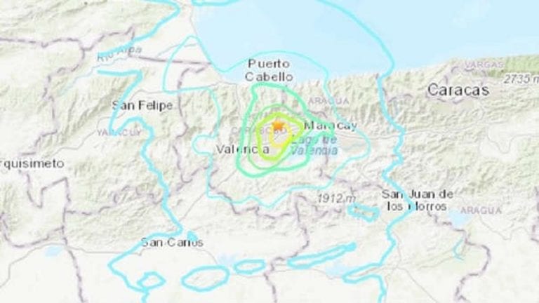 Fuerte sismo se sintió en varias zonas de Carabobo