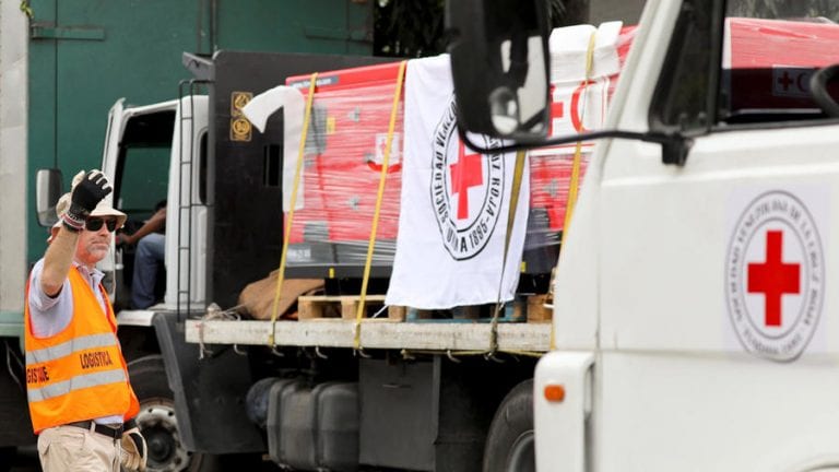 Cruz Roja Venezolana recibió 22 toneladas de insumos médicos