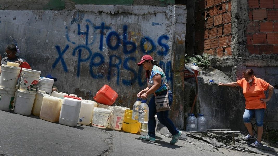 25% de los venezolanos reciben agua potable