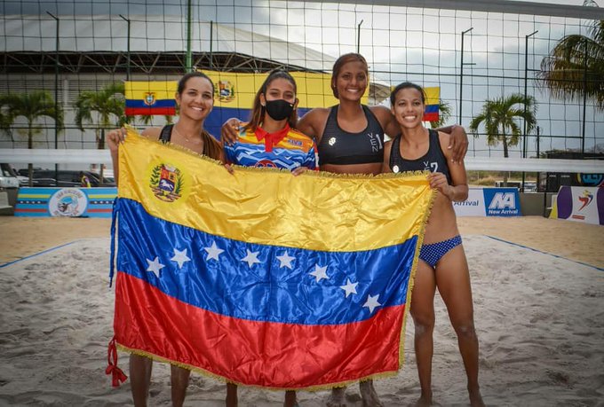 Venezuela clasifica a la final de Copa Continental de Voleibol de Playa femenino
