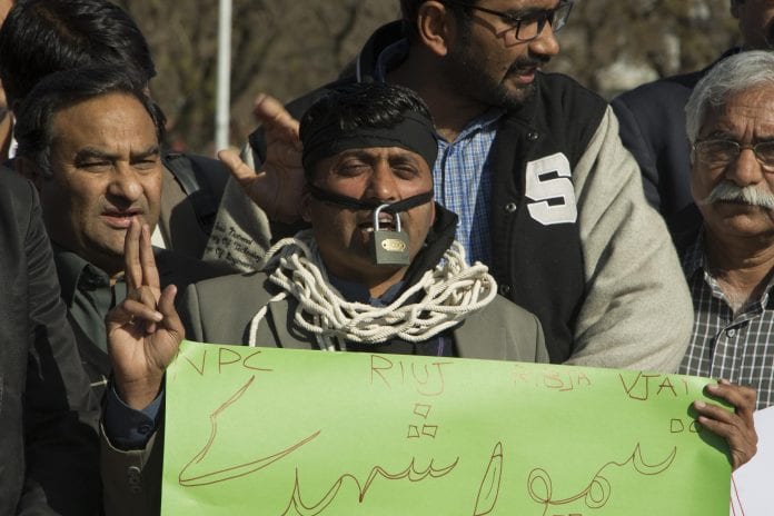 guerra de Pakistán contra el periodismo