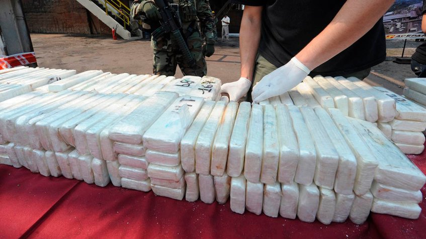 cocaína en dos campamentos en Zulia