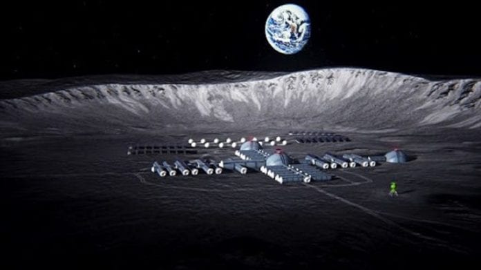 estación científica internacional en la luna - estación científica internacional en la luna