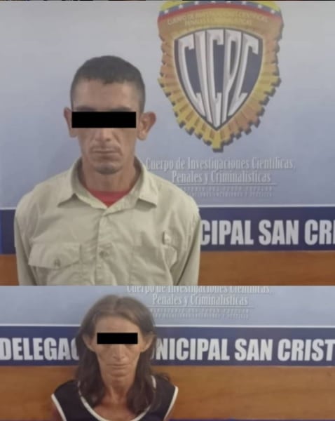 Detenida pareja en el Táchira - Detenida pareja en el Táchira