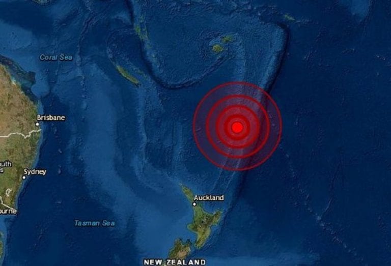 Registran un tercer terremoto en Nueva Zelanda de 8.1