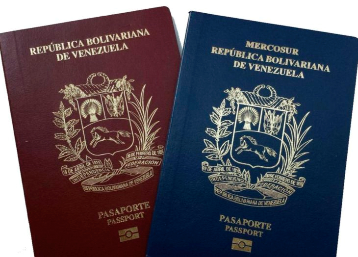 SAIME extiende vigencia del pasaporte y prórroga