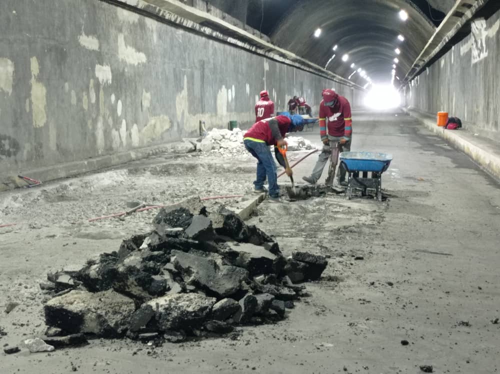 Trabajos del Túnel La Cabrera - Trabajos del Túnel La Cabrera