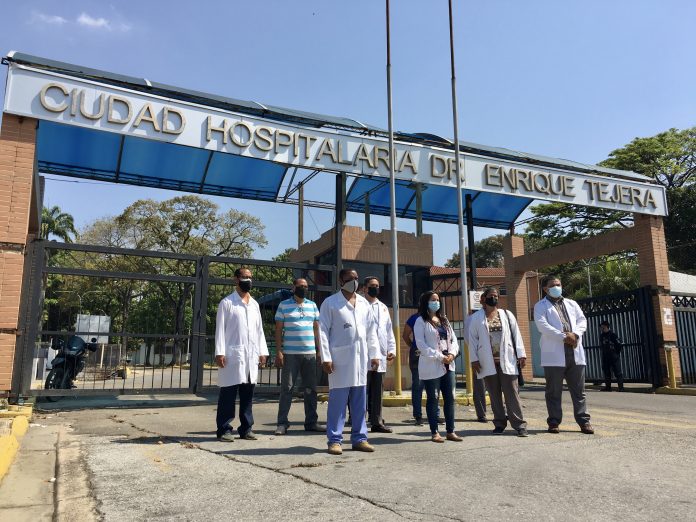 Trabajadores del sector salud en Carabobo