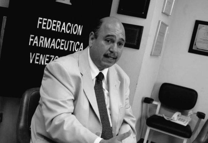 Falleció Freddy Ceballos, presidente de la Federación Farmacéutica de Venezuela