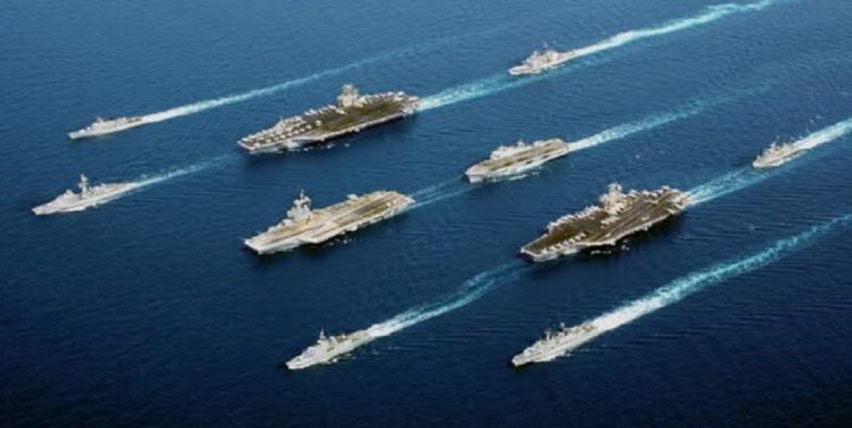 ¡Siguen las tensiones! Rusia envía 15 buques del Caspio al mar Negro