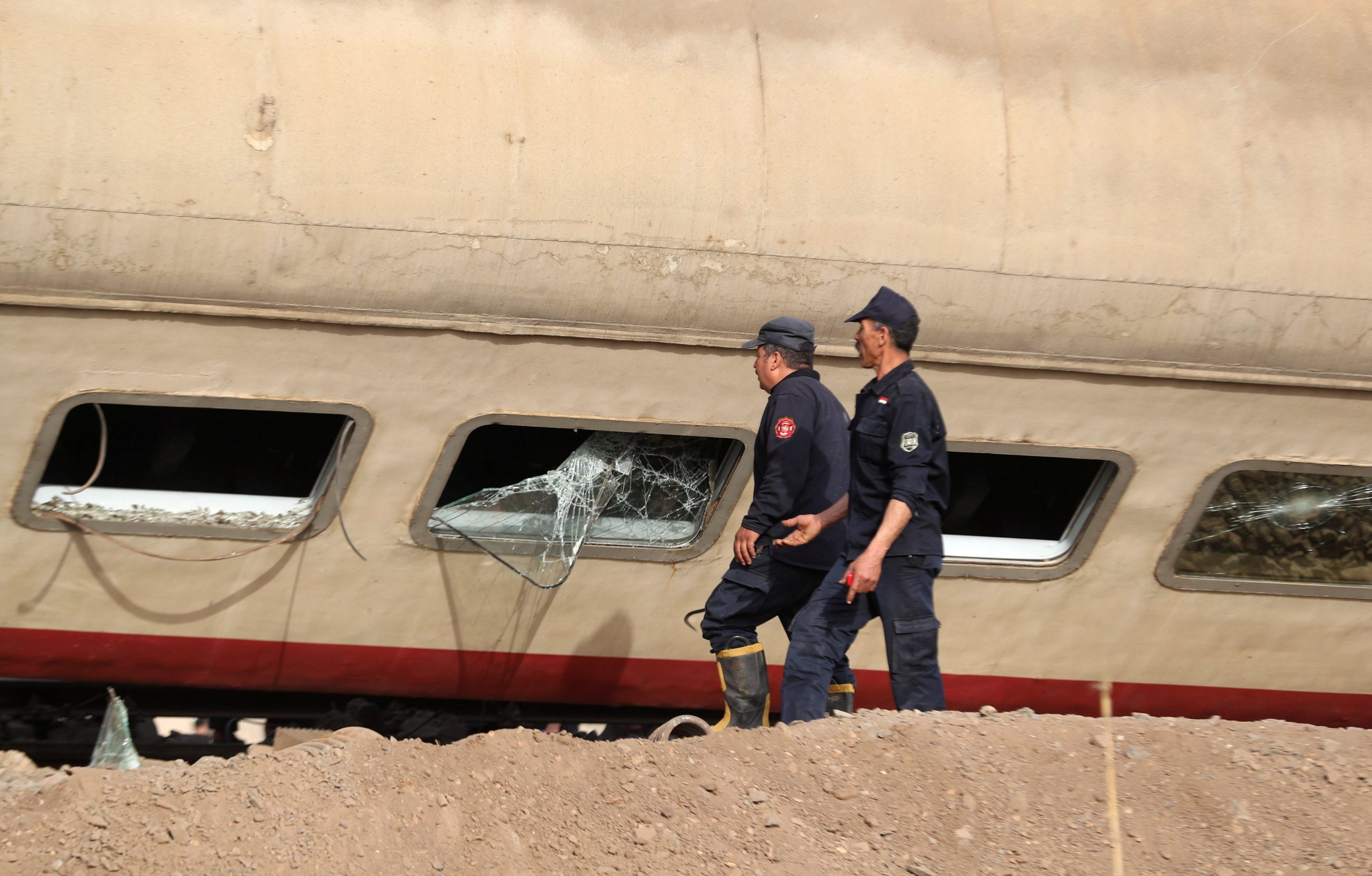 Accidente de tren en Egipto - Accidente de tren en Egipto
