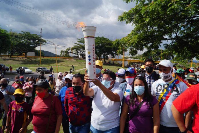 Fuego la Batalla de Carabobo recorrió Naguanagua