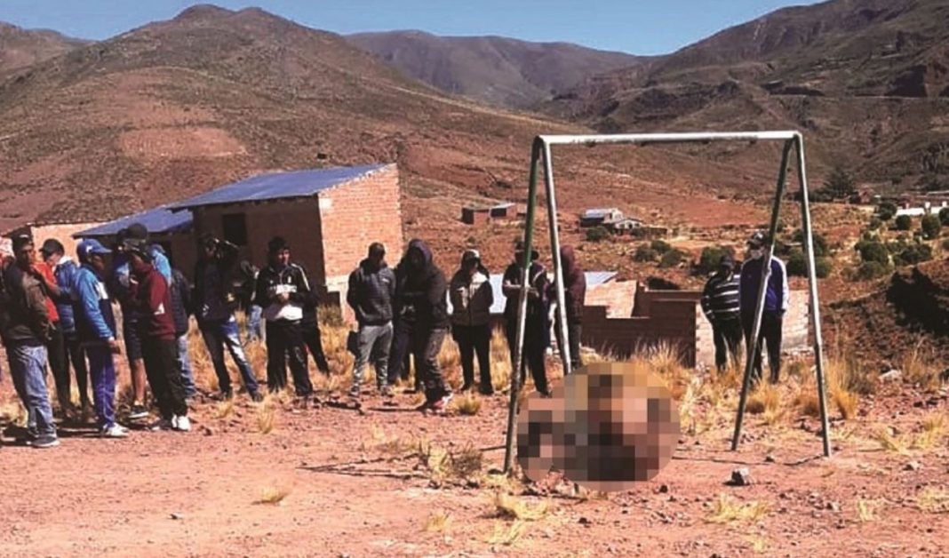 Una turba quemó vivo a un hombre en Bolivia