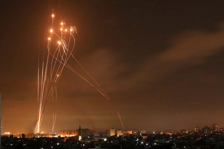 Cerca de 2.300 cohetes disparados desde Gaza contra Israel desde el pasado lunes