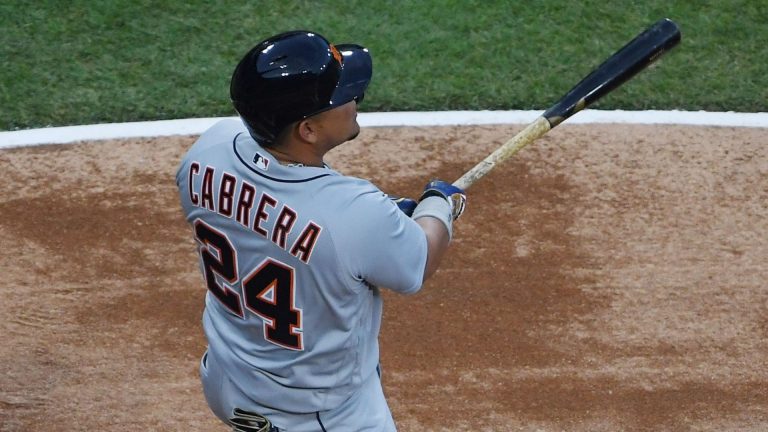 Miguel Cabrera superó a «Babe» Ruth en el listado de imparables en la MLB