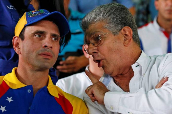 Ramos Allup y Capriles - Ramos Allup y Capriles