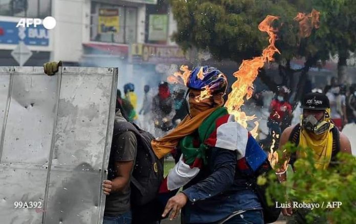 Manifestaciones y saqueos en Colombia - Manifestaciones y saqueos en Colombia