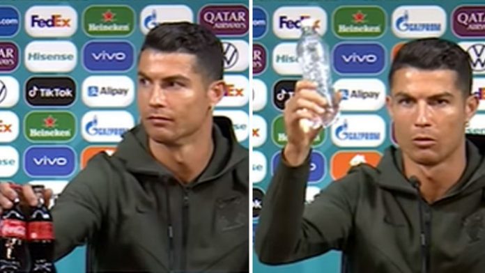 Cristiano Ronaldo y la Coca Cola - Cristiano Ronaldo y la Coca Cola