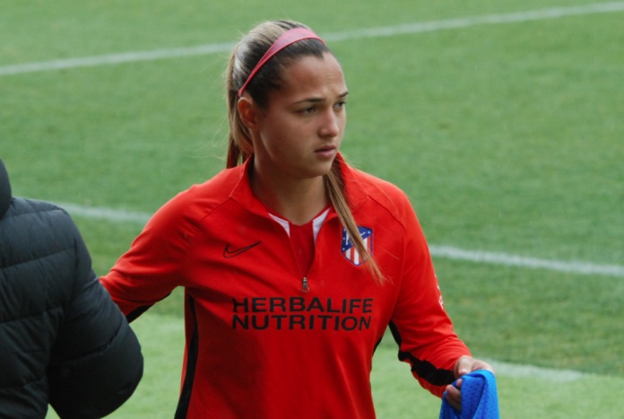 Deyna Castellanos marcó su 13° gol de la temporada atlético de madrid