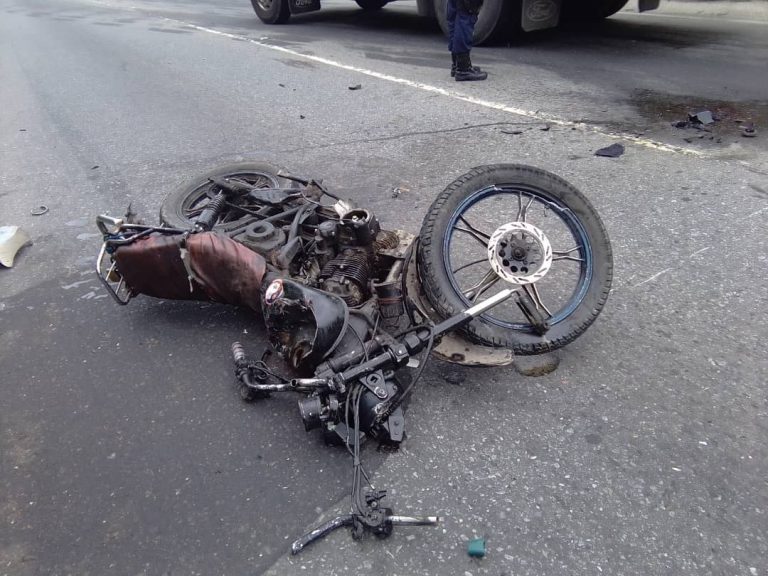 Falleció un hombre en accidente de tránsito en El Naipe