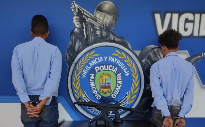 Detenidos dos individuos de la banda El Orejón en Guacara