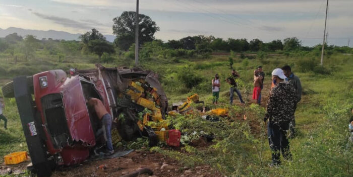 Zulia: Accidente en la carretera San Pedro Lagunillas dejó dos heridos