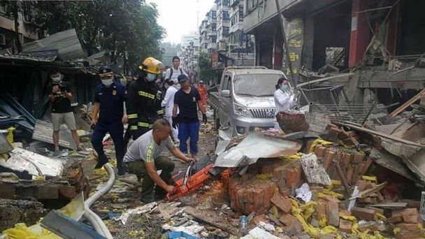 Alrededor de 12 fallecidos en China tras explosión de gas