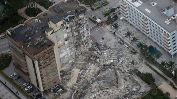 Derrumbe de edificio en Miami - Derrumbe de edificio en Miami