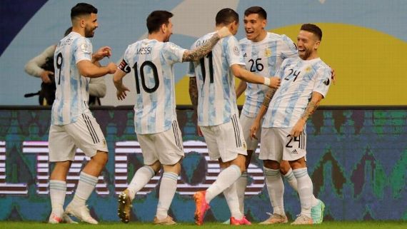 Argentina avanzó a Cuartos de Final Copa América Paraguay