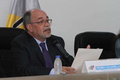 Pedro Calzadilla dio el primer balance del REP del CNE