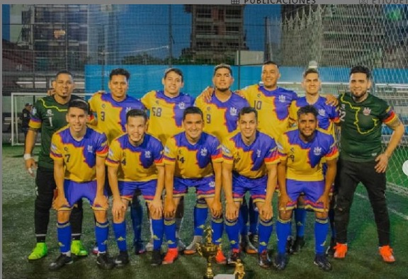 Chamos FC, venezolanos que juegan al fútbol en Argentina