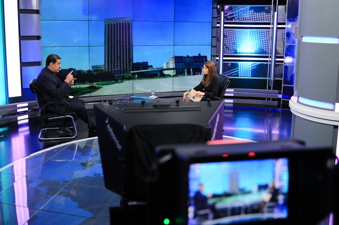 Nicolás Maduro en Telesur: “la OEA es una organización nefasta, un demonio”