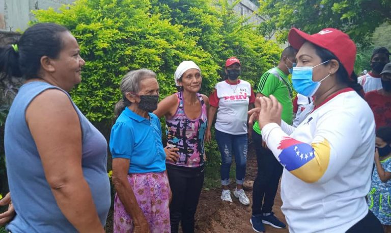 Liliana Ortega en Vigirima: Con Vielma Mora vamos a atender las comunidades más necesitadas