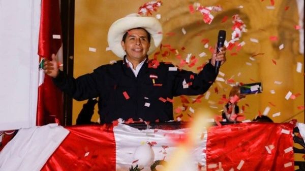 Proclamado en Perú Pedro Castillo como nuevo presidente