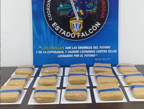 Incautados 8 kilos de presunta droga en el estado Falcón