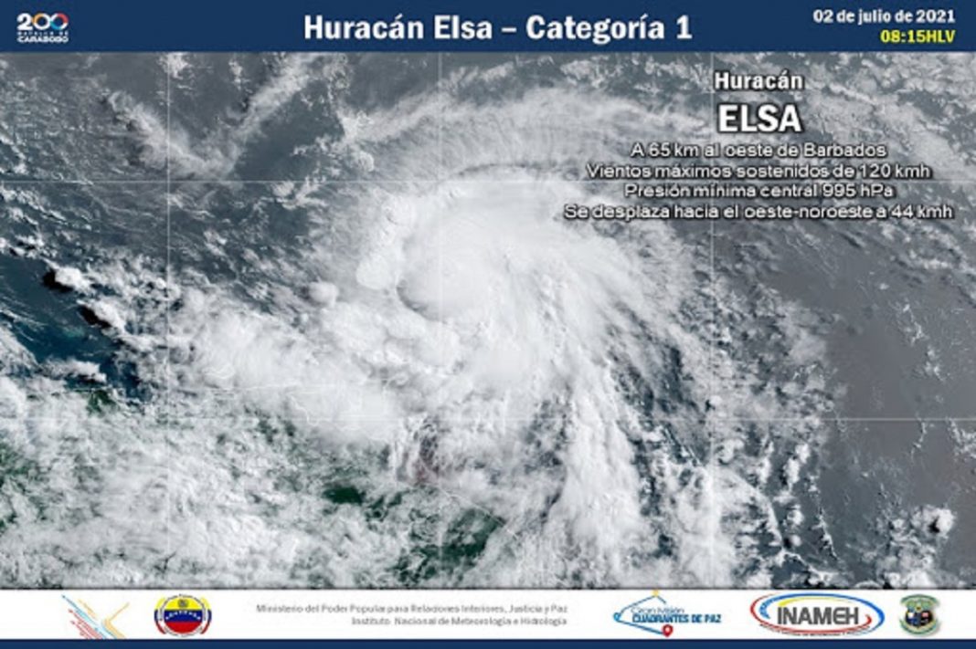Tormenta tropical Elsa convirtió huracán - Tormenta tropical Elsa convirtió huracán
