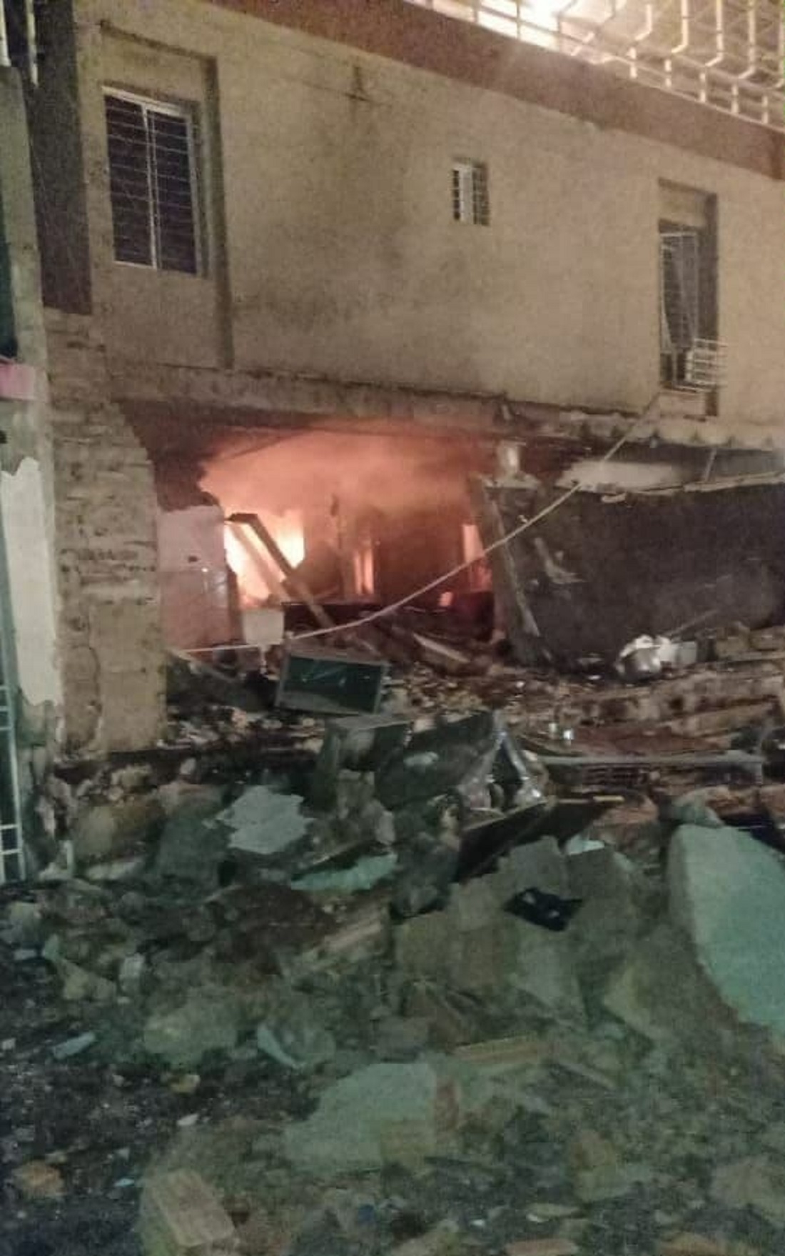Explosión de vivienda en Maracaibo  - Explosión de vivienda en Maracaibo 